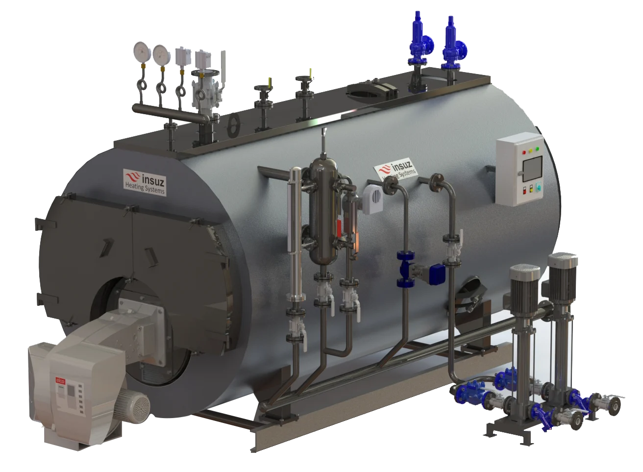 Insuz Steam Boiler – High Efficiency Industrial Boiler